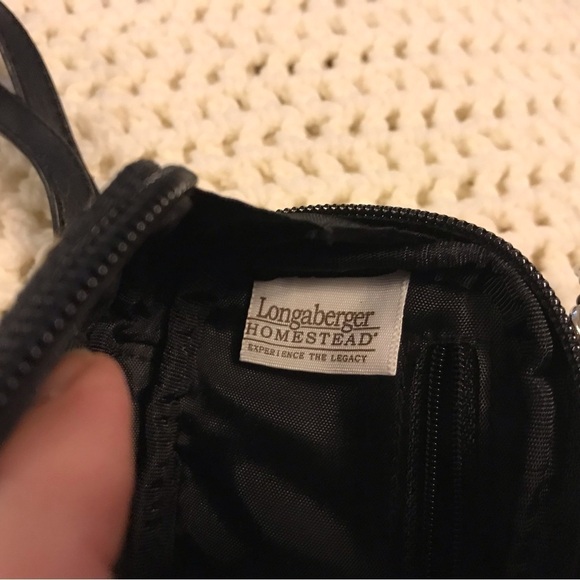 Longaberger Crossbody Phone Case with leather strap - Picture 9 of 10